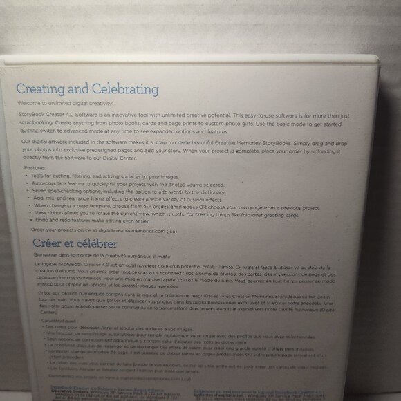 Creative Memories Memory Manager 3.0 & StoryBook Creator 4.0 NEW/Sealed READ DES - Picture 4 of 4